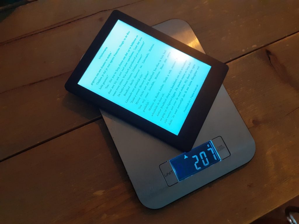 gewicht en comfort test beste e-reader
