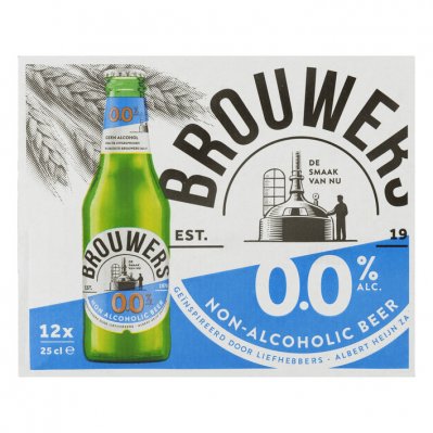 brouwers 0.0 alcoholvrij bier