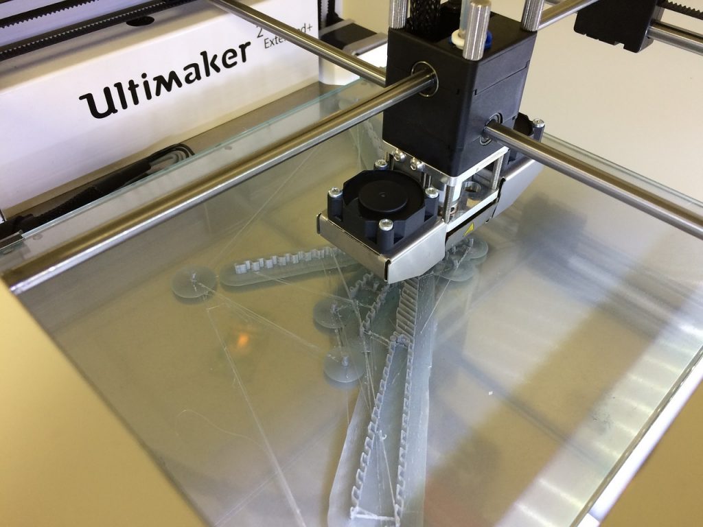 onderdelen maken met een 3d printer